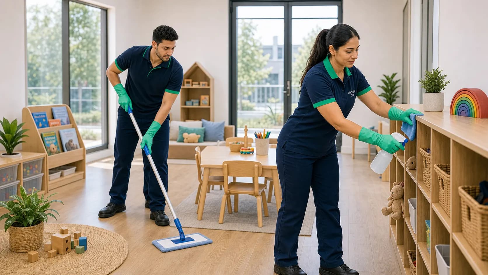 Our Cleaning Process in Action