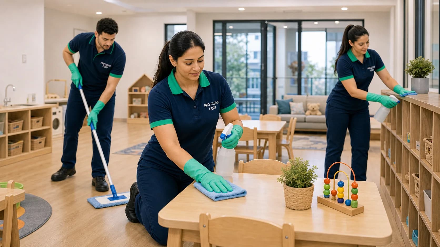 What is Childcare Cleaning and Inclusions