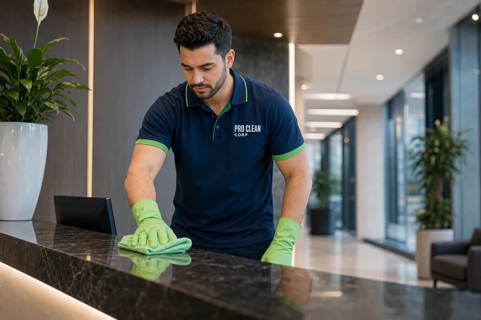 Our Cleaning Process in Action