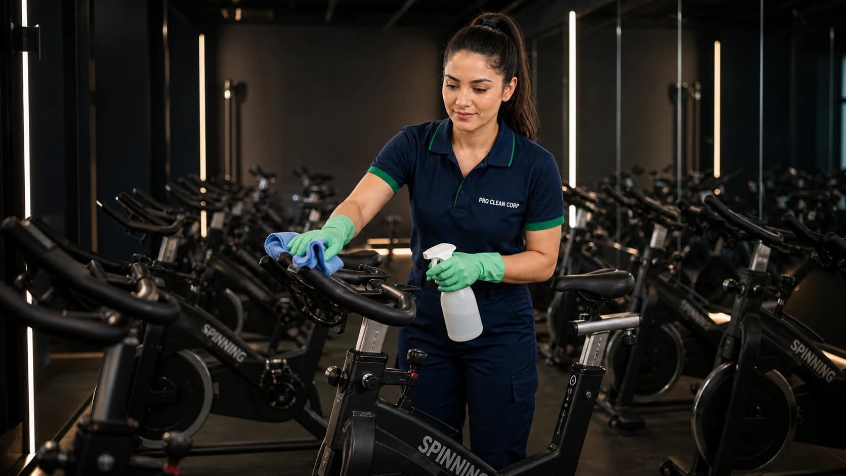 Gym Cleaning Overview Dee Why