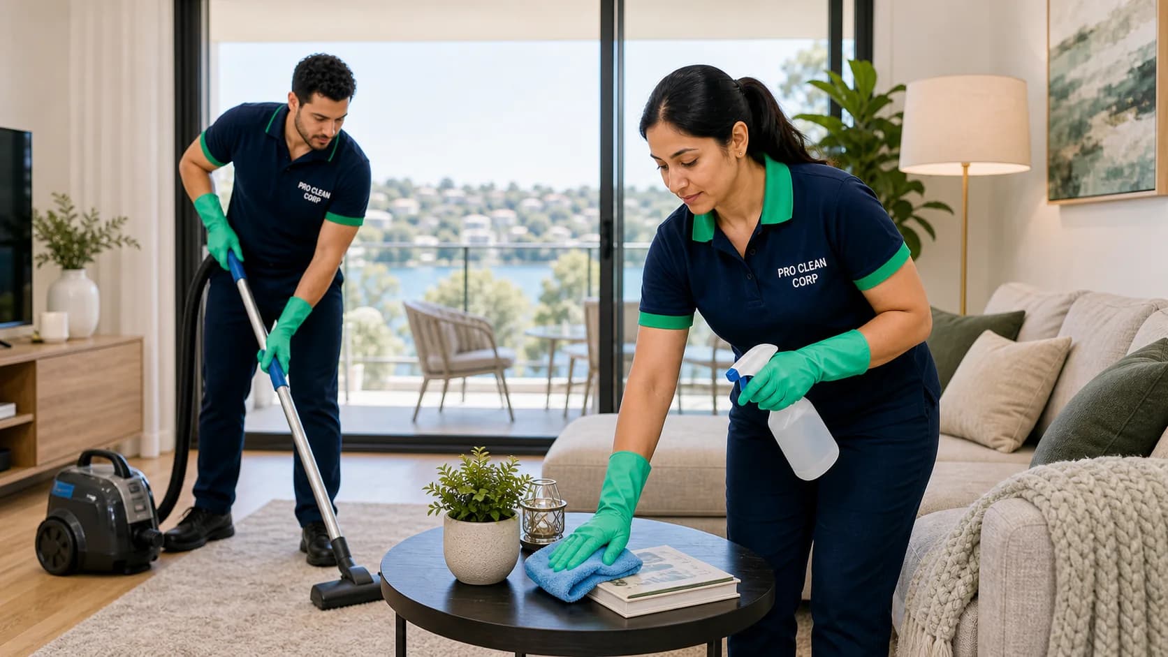 Our Cleaning Process in Action